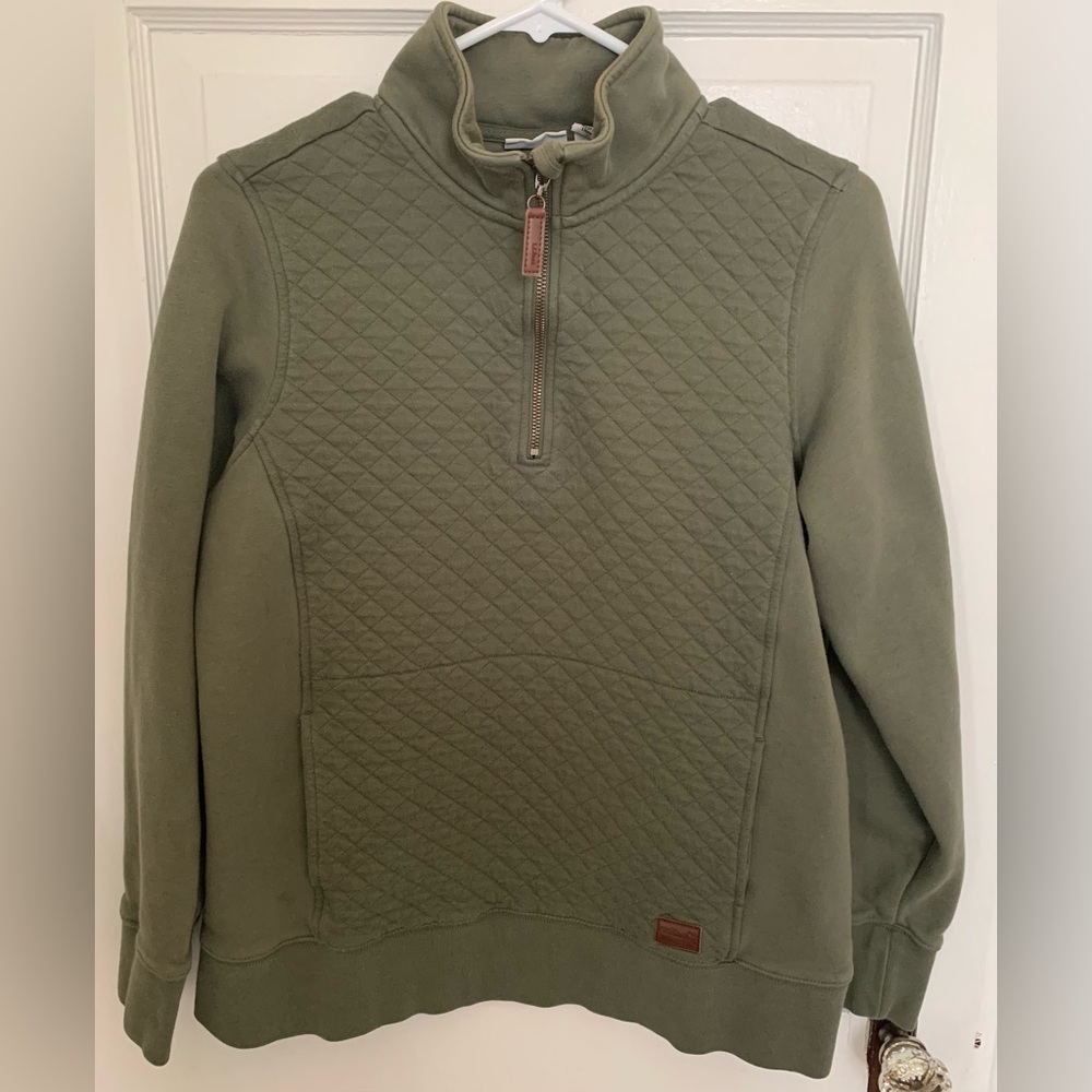 LL Bean Quilted Pullover